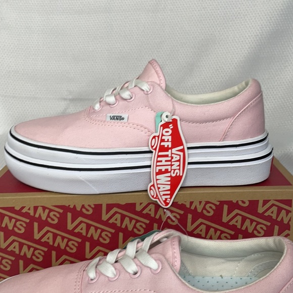 Vans Shoes Vans Womens Pink Era Platform Stacked Comfy Cush Poshmark